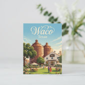 Carte Postale Waco, Texas (Debout devant)