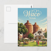Carte Postale Waco, Texas (Devant / Derrière)
