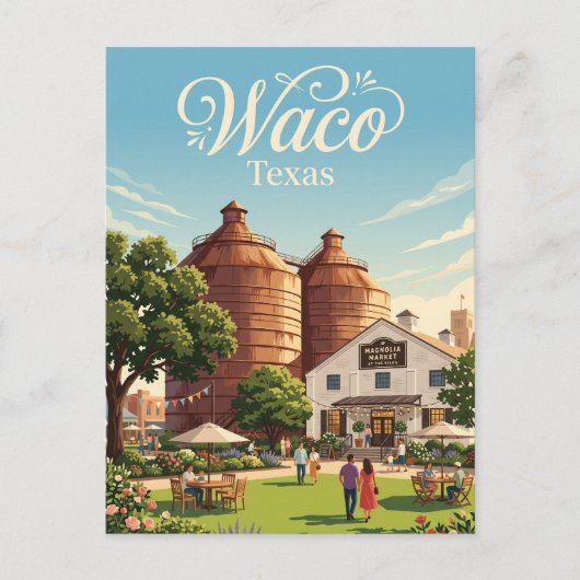 Carte Postale Waco, Texas (Devant)