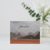 Carte Postale Wadi Rum Aqaba Jordanie (Debout devant)