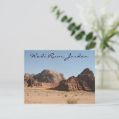 Carte Postale wadi rum jordan (Debout devant)