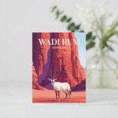 Carte Postale Wadi Rum Jordanie (Debout devant)