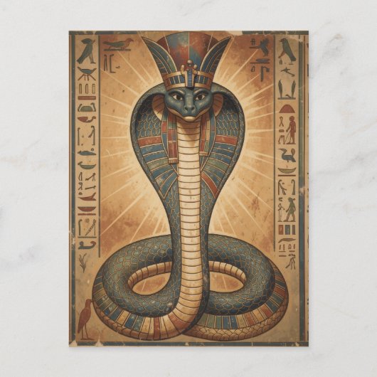 Carte Postale Wadjet – Ägyptische Schlangengöttin´7 (Devant)