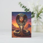 Carte Postale Wadjet – Egyptian Cobra Goddess´7 (Debout devant)