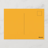 Carte Postale Waffle Dessert Nourriture Drôle (Dos)