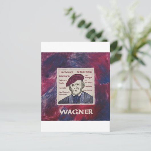 Carte Postale Wagner (Debout devant)