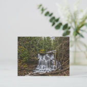 Carte Postale Wagner Falls, Munising, Michigan (Debout devant)