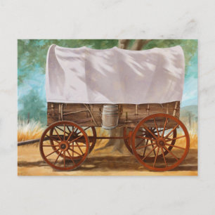 Carte Postale Wagon couvert