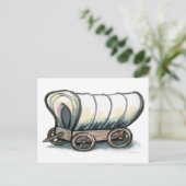 Carte Postale Wagon couvert (Debout devant)