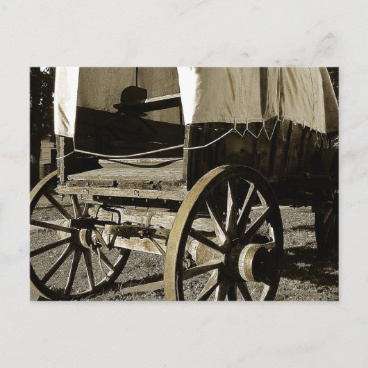 Carte Postale Wagon Trail (Devant)