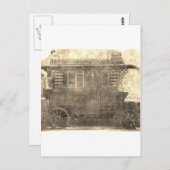 Carte Postale Wagon vintage Tsigane (Devant / Derrière)