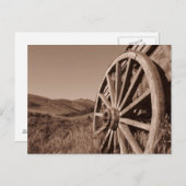 Carte postale Wagon Wheel (Devant / Derrière)