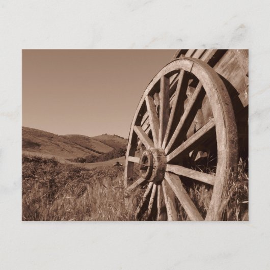 Carte postale Wagon Wheel (Devant)