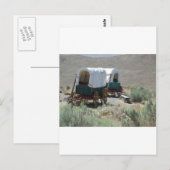 Carte Postale Wagons couverts (Devant / Derrière)