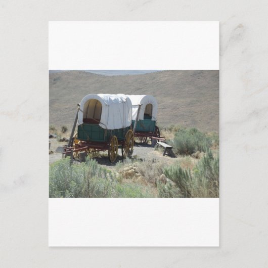 Carte Postale Wagons couverts (Devant)