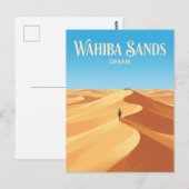 Carte Postale Wahiba Sands Oman (Devant / Derrière)