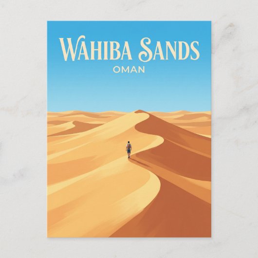 Carte Postale Wahiba Sands Oman (Devant)