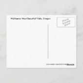 Carte postale Wahkeena Falls Oregon (Dos)