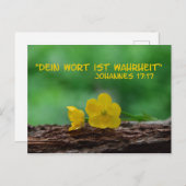 Carte Postale Wahrheit .... (Devant / Derrière)