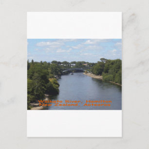 Carte Postale Waikato River, Hamilton