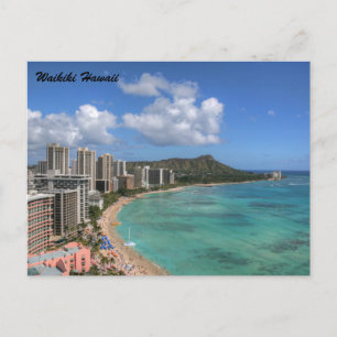 Carte Postale Waikiki