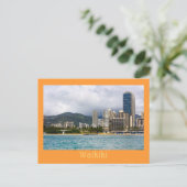 Carte postale Waikiki (Debout devant)