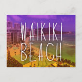 Carte postale Waikiki (Devant)