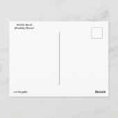 Carte postale Waikiki Beach (Dos)