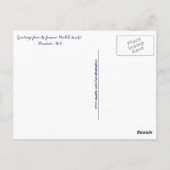 Carte Postale Waikiki Beach Honolulu Hawaii Océan Pacifique (Dos)