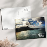 Carte Postale Waikiki Beach Sunrise Diamond Head Hawaii<br><div class="desc">Ahhh,  Hawaï. Photo prise au lever du soleil sur la plage de Waikiki,  Oahu,  Hawaii,  montrant Diamond Head en silhouette.</div>