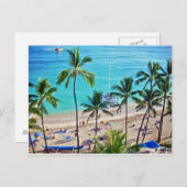 Carte Postale Waikiki Catamaran (Devant / Derrière)