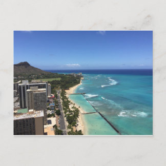 Carte postale Waikiki d'Hawaii