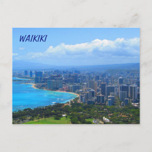 Carte postale Waikiki Hawaii
