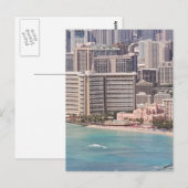 Carte Postale Waikiki Hawaii (Devant / Derrière)