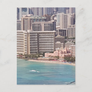 Carte Postale Waikiki Hawaii