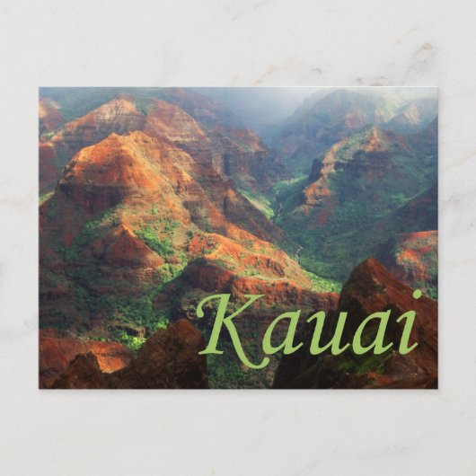 Carte postale Waimea Canyon (Devant)