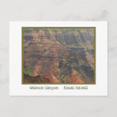 CARTE POSTALE Waimea Canyon, Kauai, Hawaii (Devant)