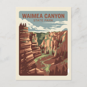 Carte Postale Waimea Canyon State Park, Hawaii