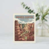 Carte Postale Waimea Canyon State Park, Hawaii (Debout devant)