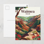 Carte Postale Waimea États-Unis (Devant / Derrière)