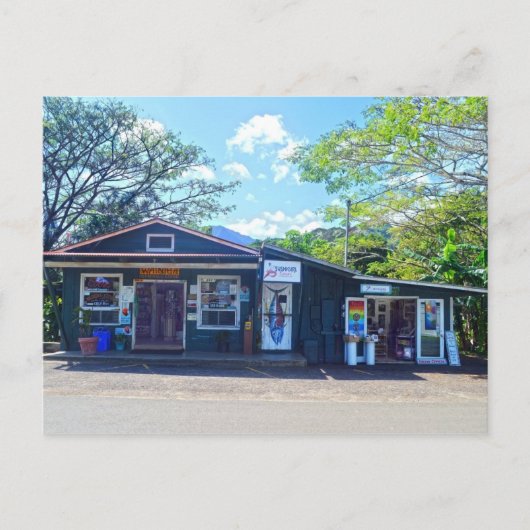 Carte Postale Wainiha General Store, Kauai, Hawaii (Devant)