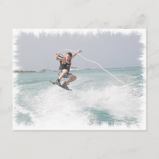 Carte postale Wakeboard (Devant)