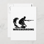 Carte Postale Wakeboard (Devant / Derrière)