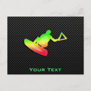 Carte Postale Wakeboard élégant