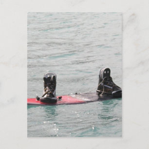 Carte postale Wakeboard manquante