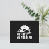 Carte Postale Wakeboard No Rope No Problem Wake Wakeboard (Debout devant)