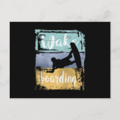 Carte Postale Wakeboard Retro Wakeboard (Devant)