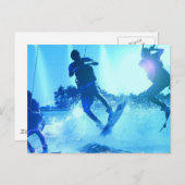 Carte postale Wakeboard Trio (Devant / Derrière)