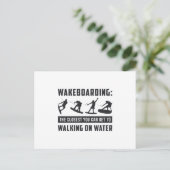 Carte Postale Wakeboard Wakeboard Walking On Water Wake Wake (Debout devant)