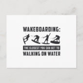Carte Postale Wakeboard Wakeboard Walking On Water Wake Wake (Devant)